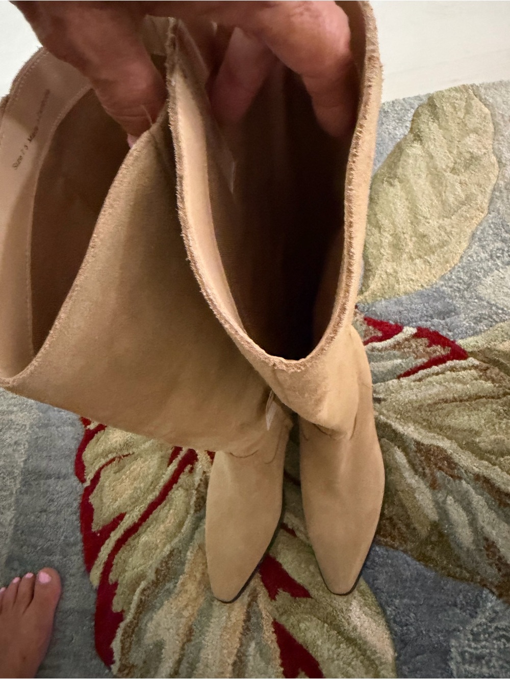 Dolce Vita Tan suede tall boots NWT Size 7.5 - Picture 7 of 8